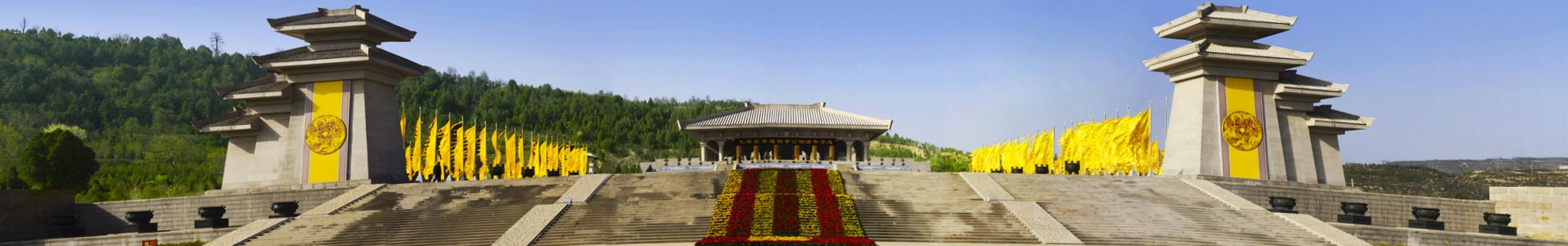 黄陵县桥山柏树林